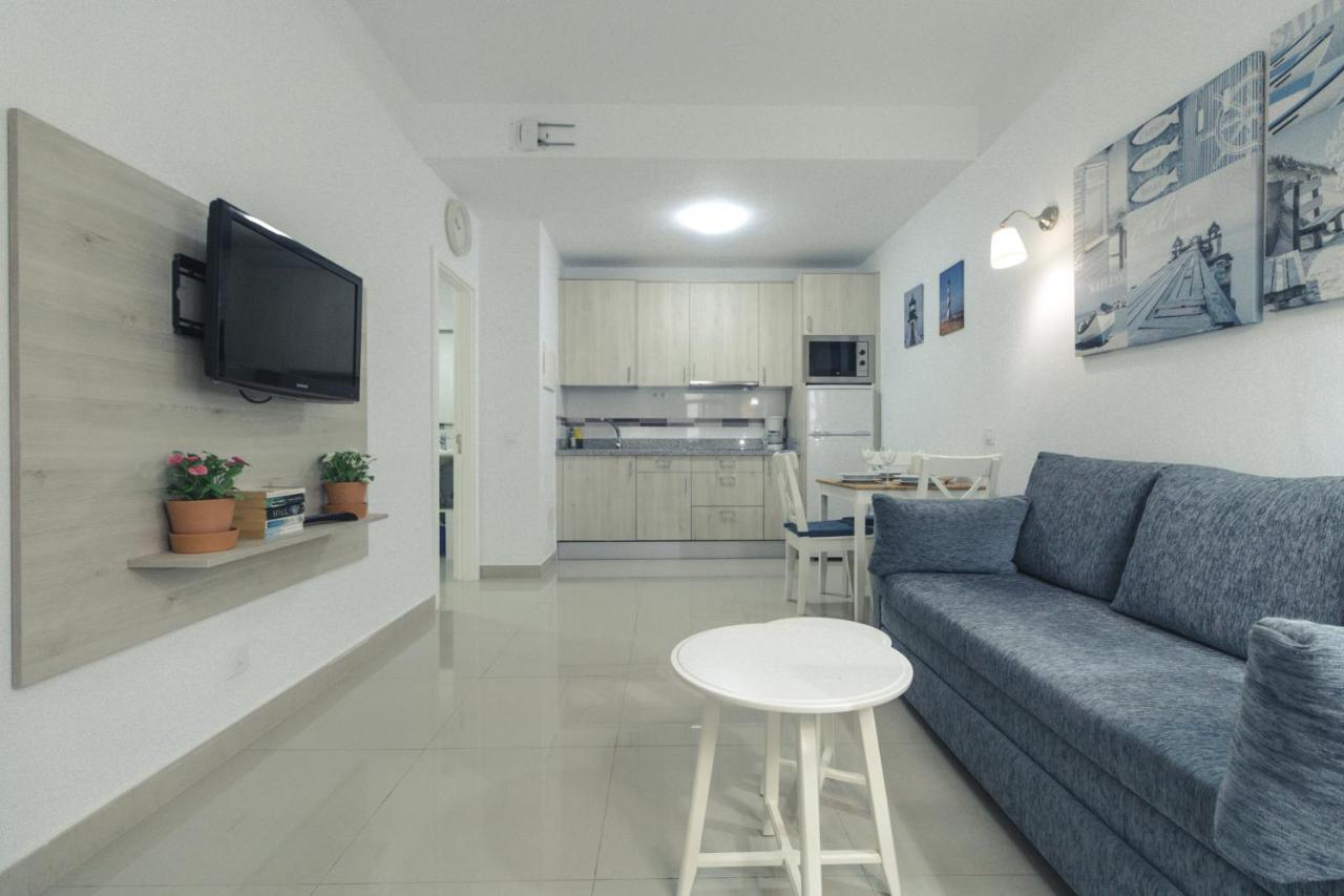 Puerto Mogan Apartment 莫甘海滩 外观 照片