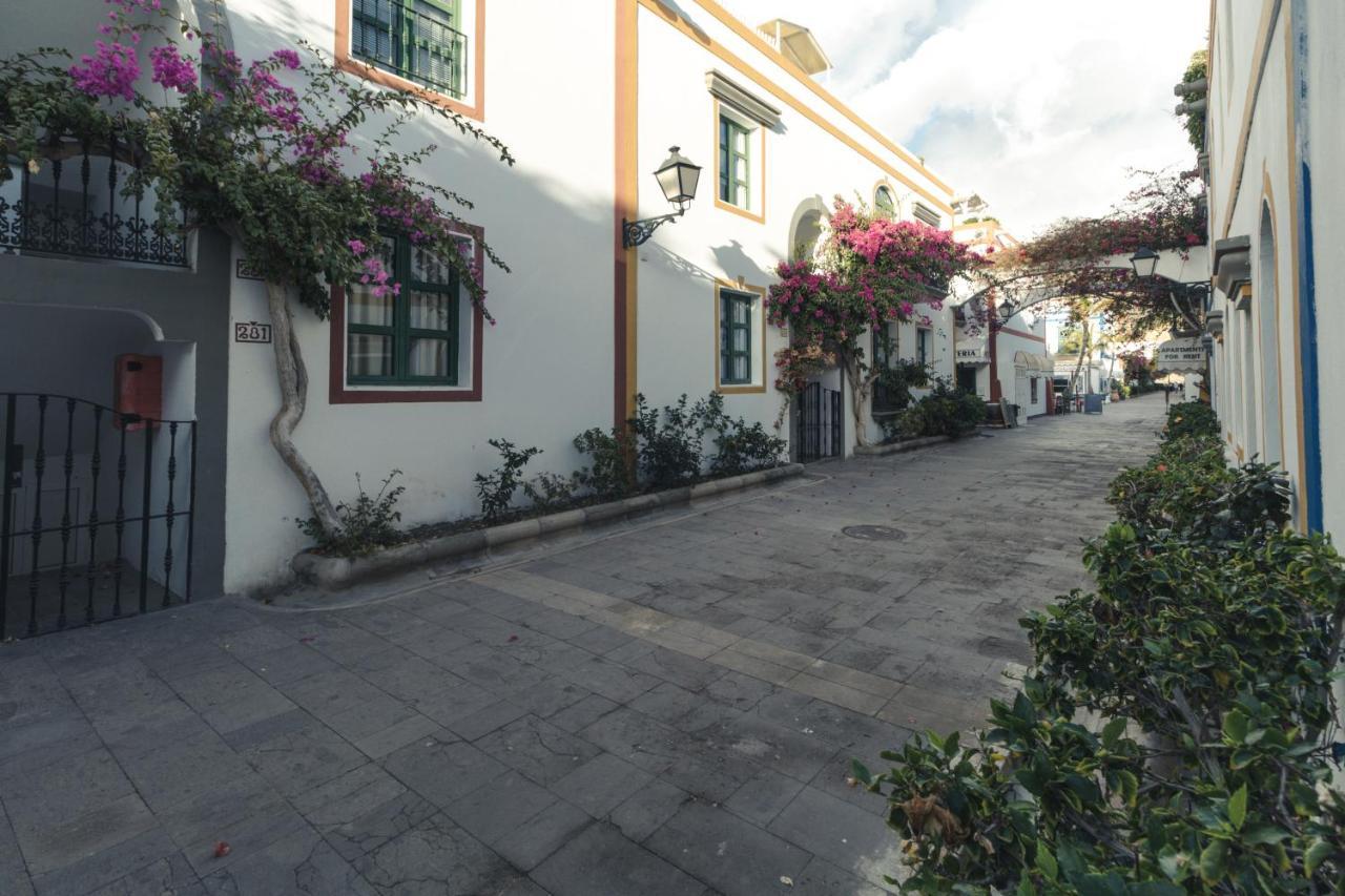Puerto Mogan Apartment 莫甘海滩 外观 照片
